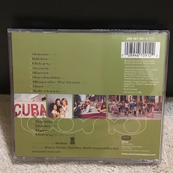 Bond Born CD - 5 for $5 - Picture 2 of 4